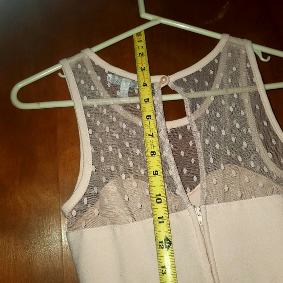 Vintage Delia's Mini Dress in Pale Pink - Picture 7 of 9